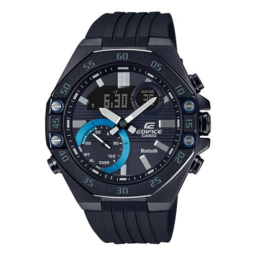 Đồng Hồ Casio Nam Ecb-10pb-1adf Dây Cao Su 51 Mm