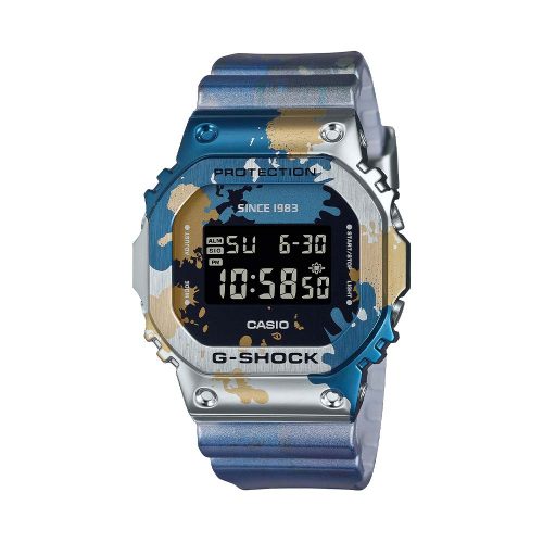 Đồng Hồ Casio Nam Gm-5600ss-1dr Dây Pu 43,2 Mm