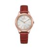 Đồng Hồ Citizen Nữ Em0508-12a Dây Da 32 Mm